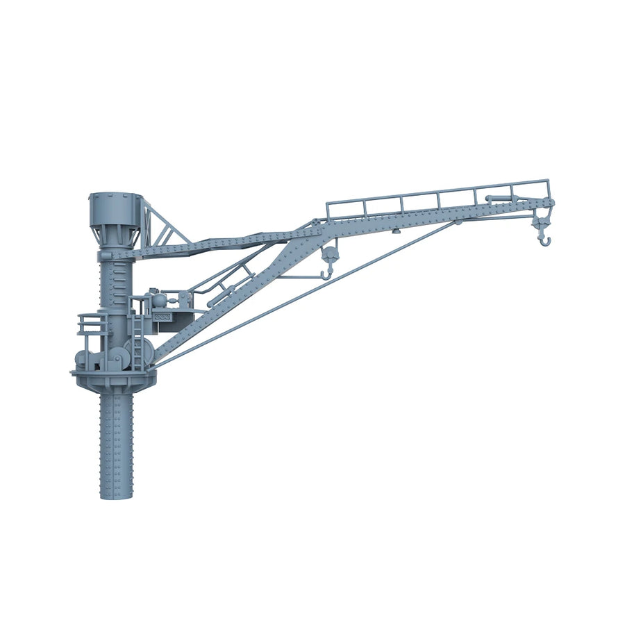 USS Navy Texas Stern Crane 1/700 Resin Model Kit - resin model view 4