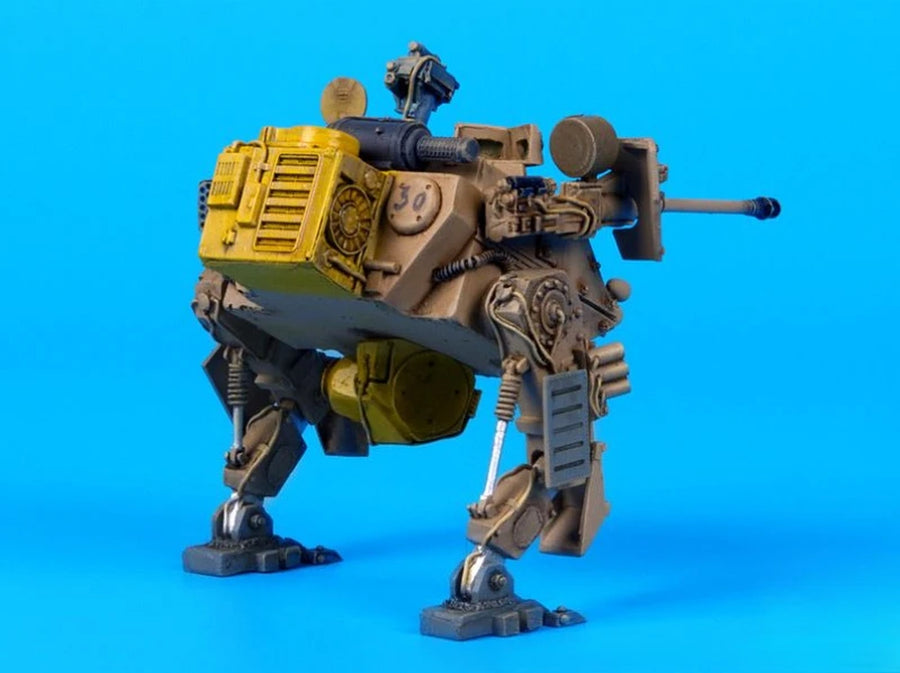 Sci-Fi Quadrupedal Combat Mech Walker 08 1/72 Resin Vehicle Kit - resin model view 3