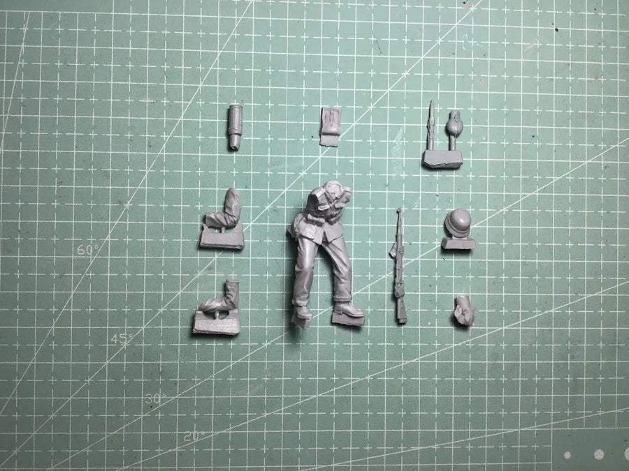 1/35 Resin Model Figure Gk，Unassembled and Unpainted Kit