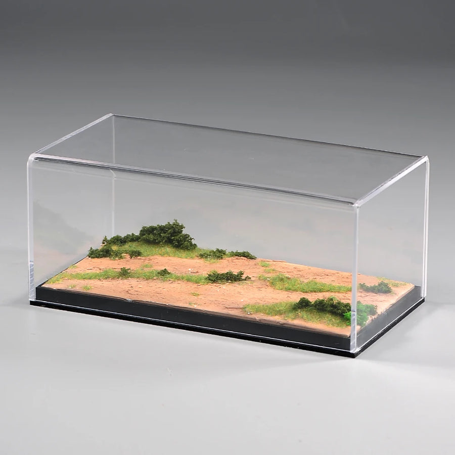 ANT Wild Withered Grass Scene Platform with Cover Suitable for 1/64 and 1/43 Car Models Miniature Figure Model Scene Accessorie