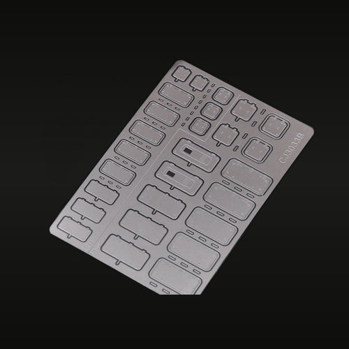 Modern Architecture Cabin Door & Safety Railing Set 1:100 1:144 Resin Model Kit