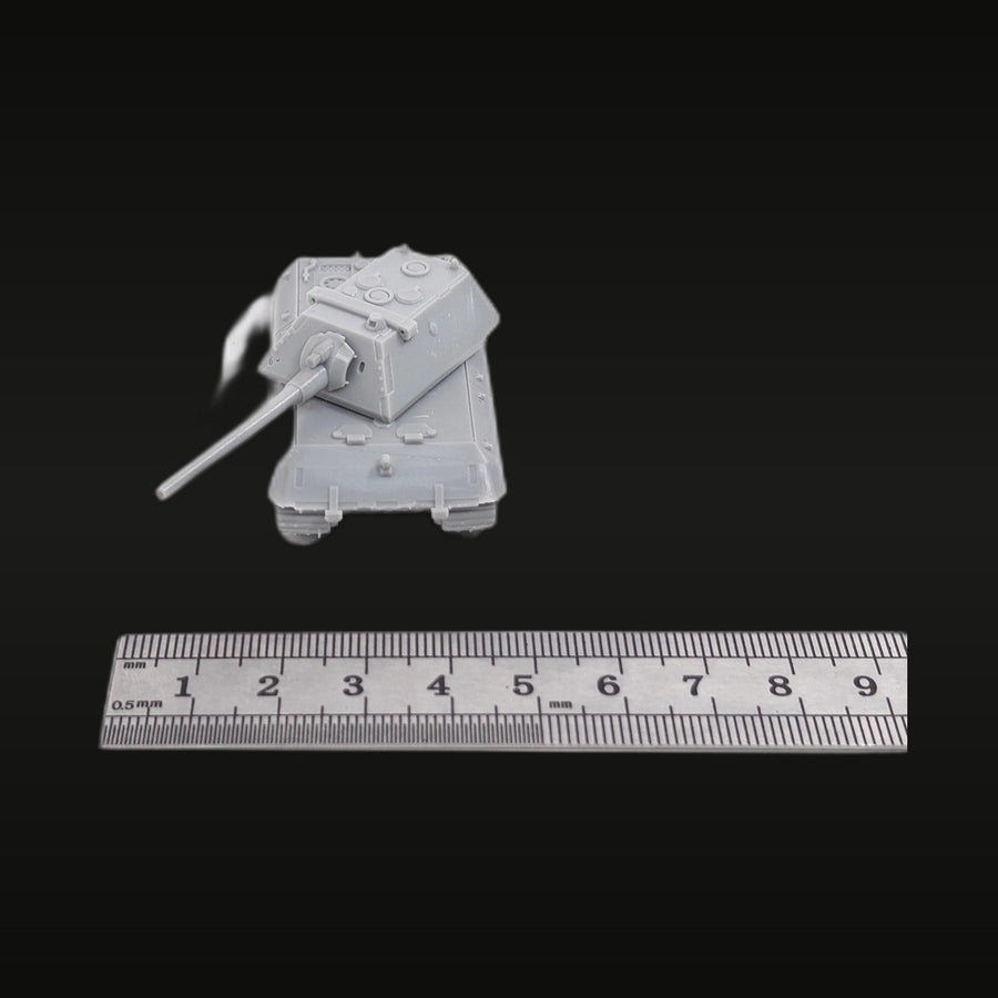 WWII German E-100 Heavy Tank 1/600 Resin Vehicle Kit - unpainted resin model kit