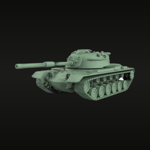 US M48 Patton Medium Tank 1/56 Scale Resin Model Kit