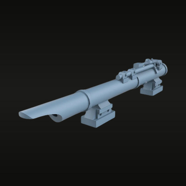 WWII German Torpedo Tube 1/350 Resin Ship Accessory Kit