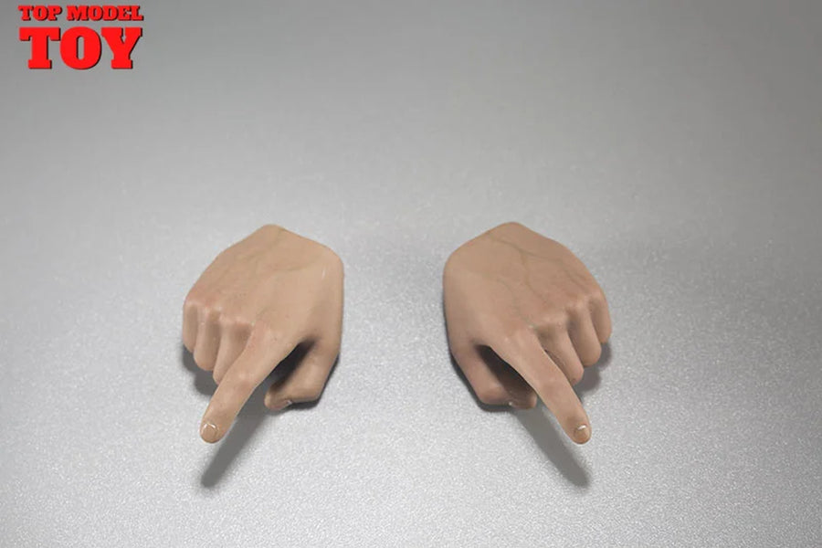 ACG-43 1/6 Hand Gestures Model 7 Pairs Wheat Hand Shape Body Accessories Fit 12'' Male Soldier Action Figure Dolls