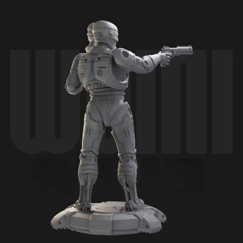 1/24 Steel Robot Future X-Cops Resin Figure Assembly Model Kit Hobby Miniature Diorama Toy Self-Assembled Unpainted