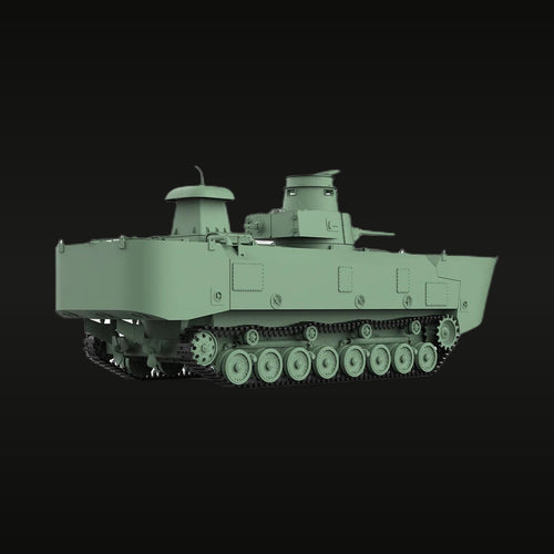 Japanese Type 3 Ka-Chi Amphibious Tank 1/35 Resin Model Kit