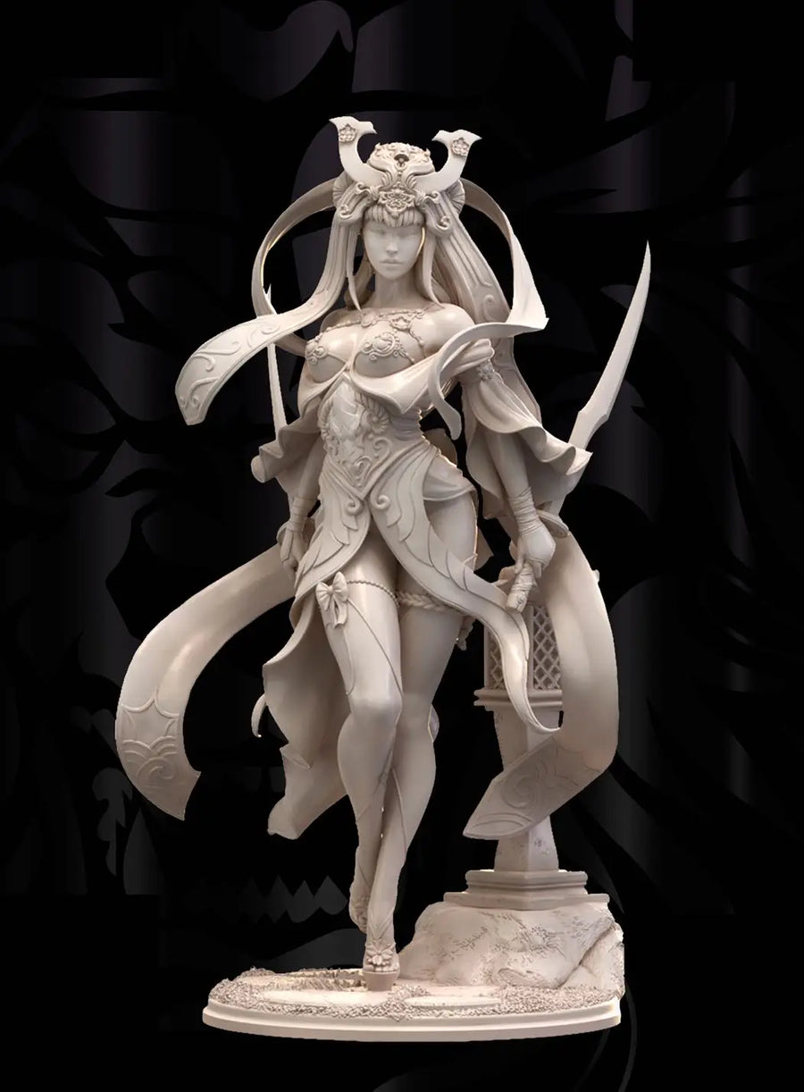 1/24 Resin Model Figure GK， Unassembled and Unpainted Kit