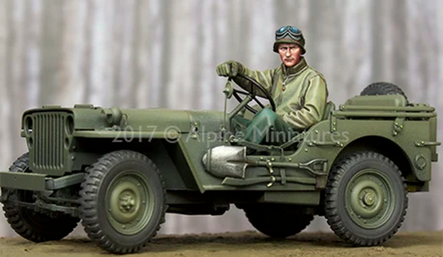 1:35 Resin Kit US Jeep Driver