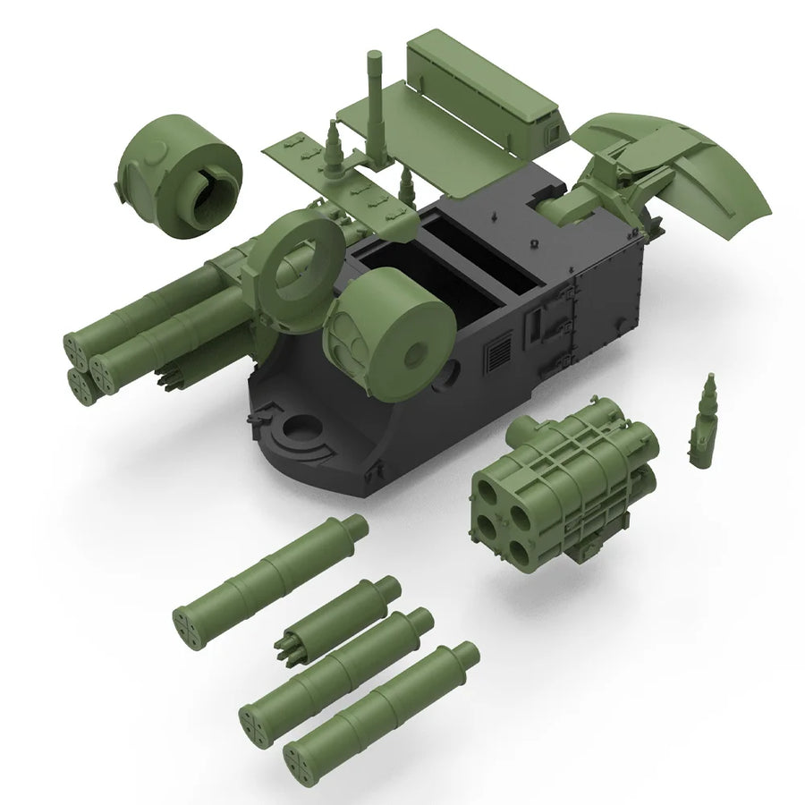 Modern Russian Pantsir/Tor Air Defense System 1/35 Resin Vehicle Kit - resin model view 3