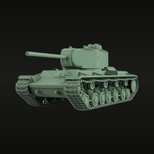 Soviet KV-220 Heavy Tank 1/56 Resin Model Kit