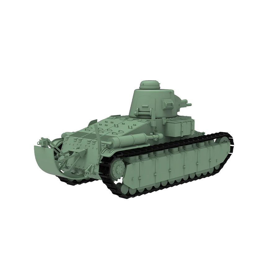 France D1 Light Tank ST2 Turret &47Mm SA34 Gun MRY-SFW SS811 1/56 1/72 1/100 15Mm Wargaming 28Mm Military Model Kit