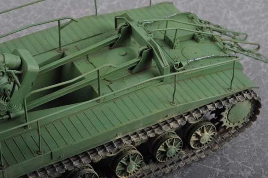 Trumpeter 05583 1/35 Russia S-51 Self-Propelled Gun SPG Military Children Toy Handcraft Plastic Assembly Model Building Kit Toy