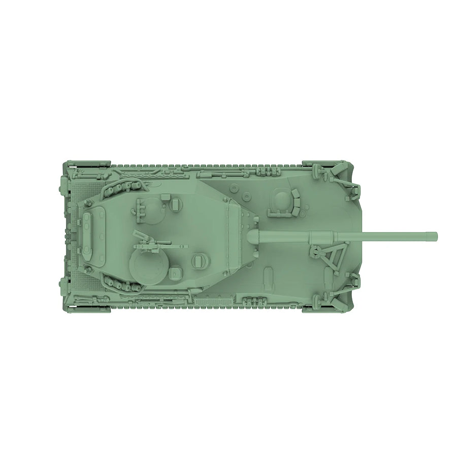 Cold War West German Leopard 1 Main Battle Tank 1/35 Resin Vehicle Kit - resin model view 4