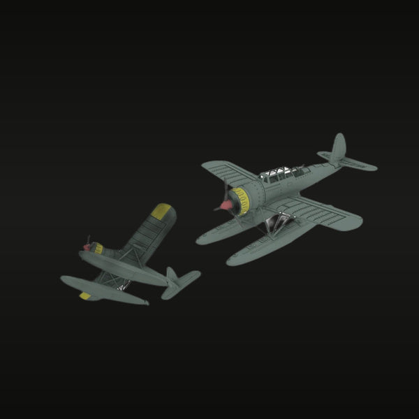 WWII German Arado AR-196 A-1 Seaplane Twin-Float 1/700 Resin Aircraft Kit