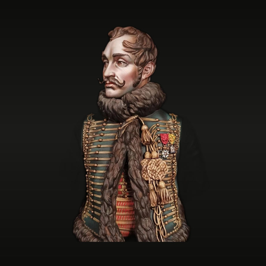 General Lasalle French Cavalry Commander 1/9 Resin Bust - unpainted resin model kit