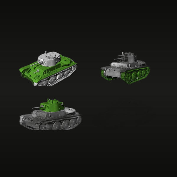 WWII European/Soviet Light Tank Miniatures 1/48 Resin Vehicle Kit