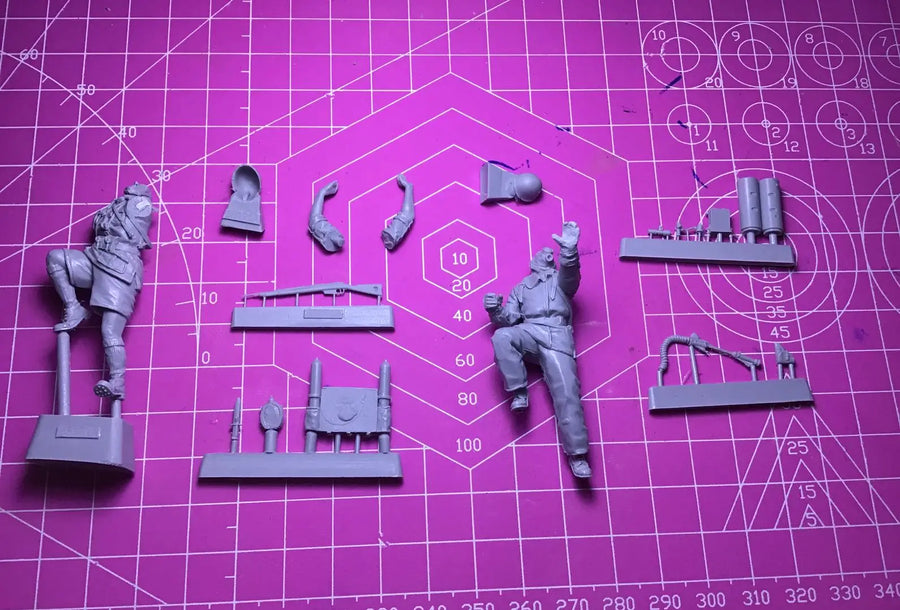1/35 Resin Model Figure Gk，Unassembled and Unpainted Kit