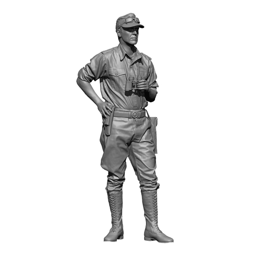 1/35 WW2 Dak Commander, GM, Resin Model Figure Soldier, Military Themes, Unassembled and Unpainted Kit