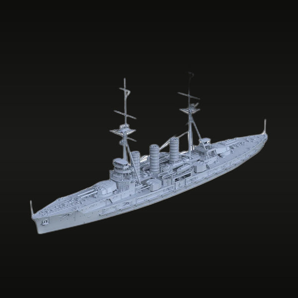 IJN Kurama Armored Cruiser 1/700 Resin Ship Kit with Photoetch