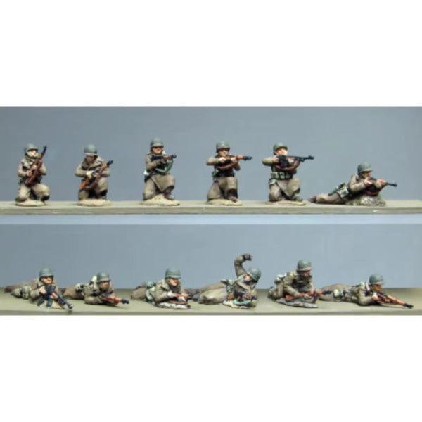 American Infantry Squad 12-Figure Set 1/72 Scale Resin Kit