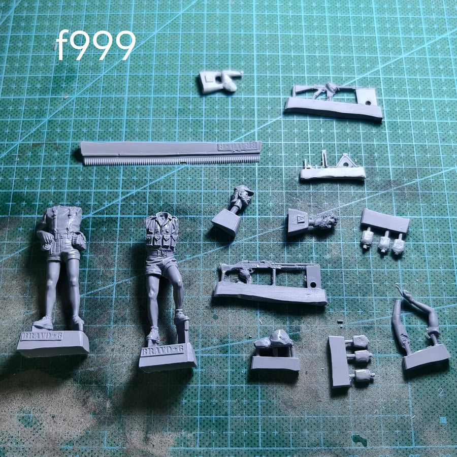 1/35 Resin Model Figure GK， Unassembled and Unpainted Kit