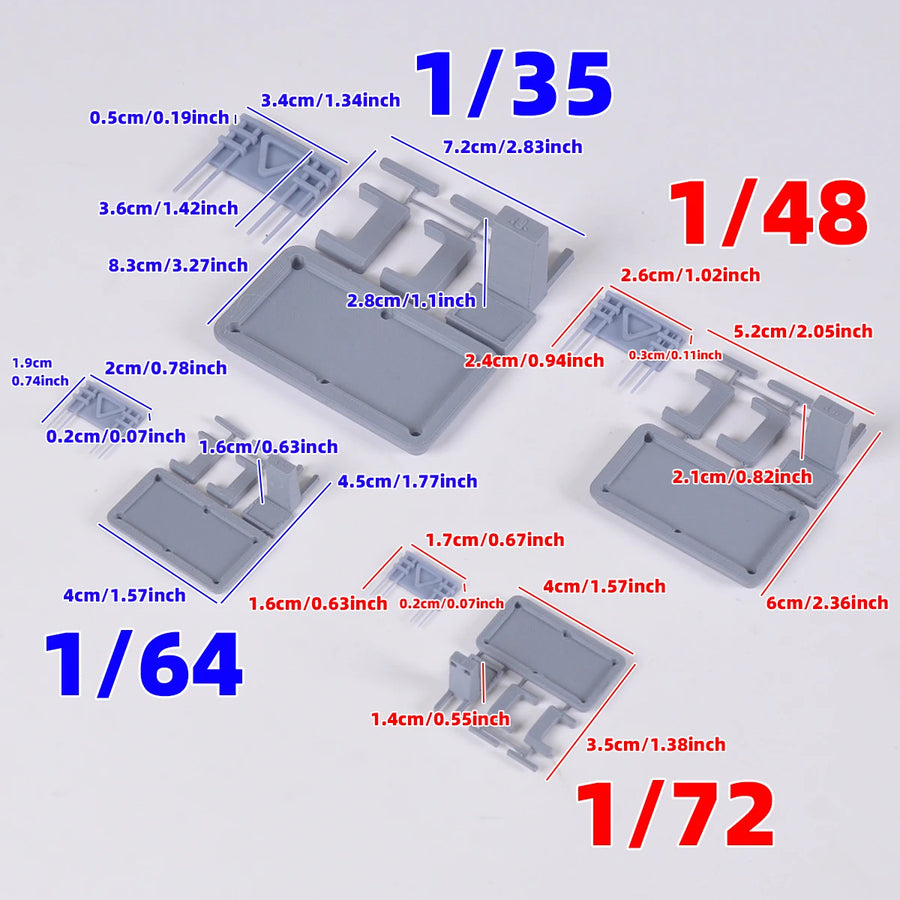 Modern Interior Furniture Set 1/72 Resin Diorama Kit - resin model view 3