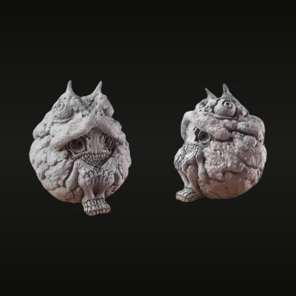 Horned Demon Beast 40mm Resin Character Figure Kit