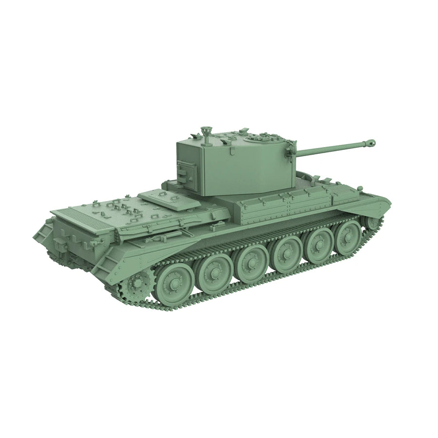 British Cromwell Cruiser Tank 1/56 Resin Vehicle Kit - resin model view 4