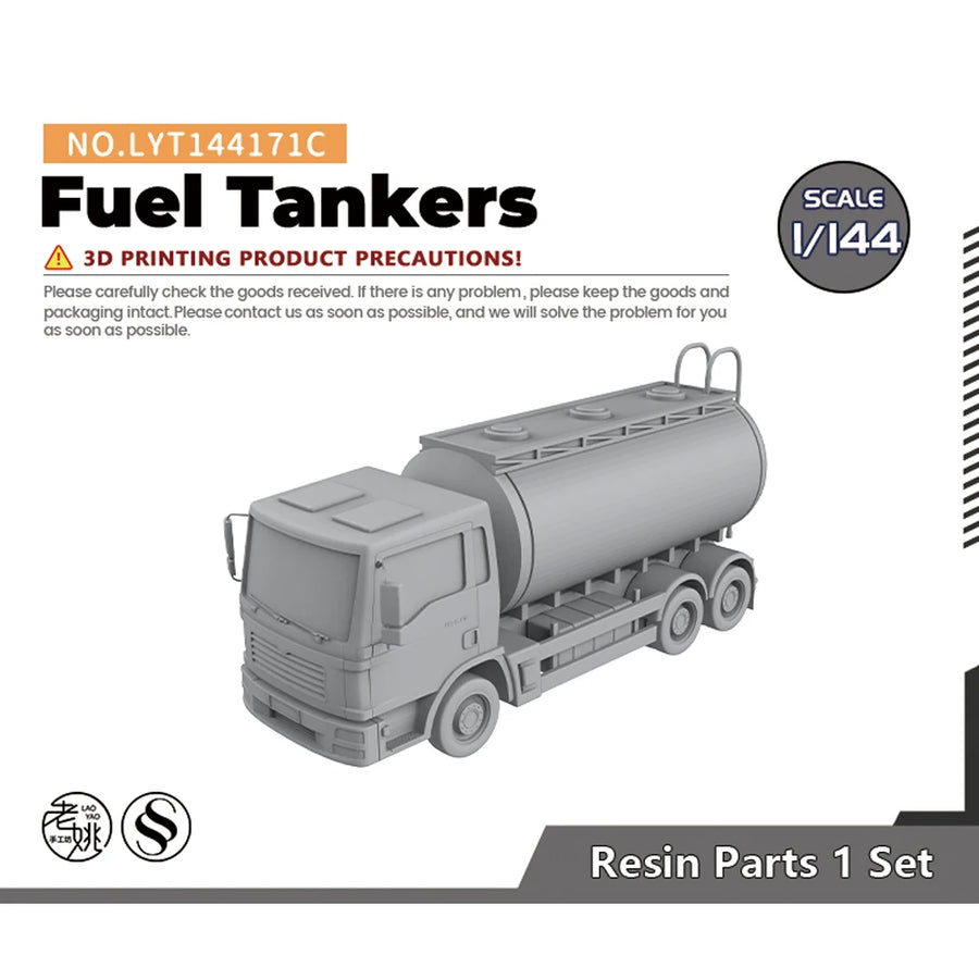 Yao'S Studio LYT171C 1/87 1/76 1/72 1/160 1/144 1/120 1/100 1/220 Fuel Tankers 1Set
