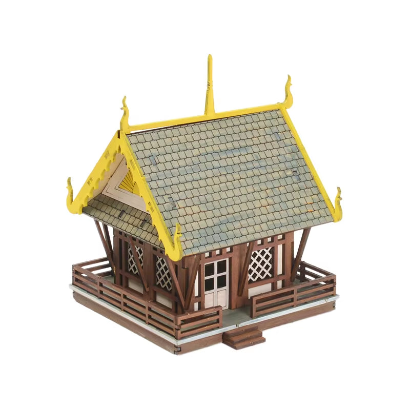 1/72 Southeast Asian Temple Architecture Assembly Model Scene Hobby Making Accessories DIY