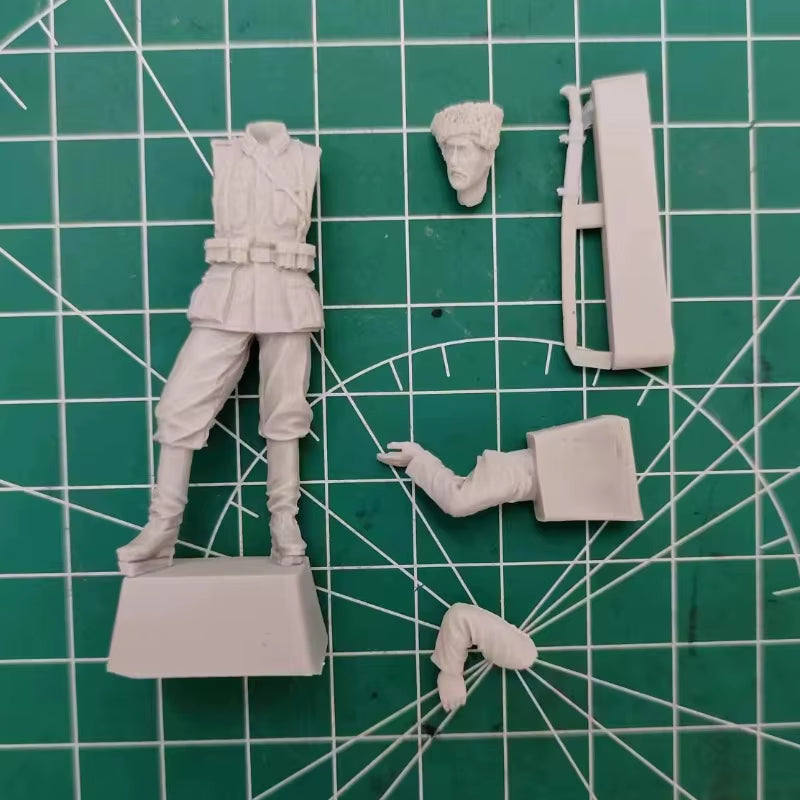 WWI German-Allied Cossack Officer 1/35 Resin Figure Kit - resin model view 2