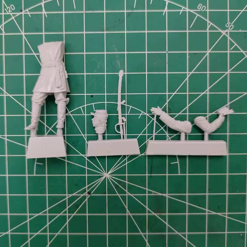 American Civil War Officer with Sabre 1/35 Resin Figure Kit - resin model view 2