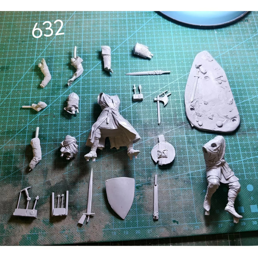 1/24 Resin Model Figure Gk，Unassembled and Unpainted Kit