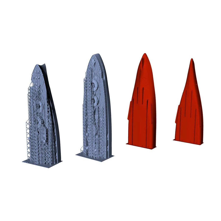 MRY-SFW SSC350521S-A 1/350 Military Model Kit USN North Dakota Class Battleship BB-29 Full Hull