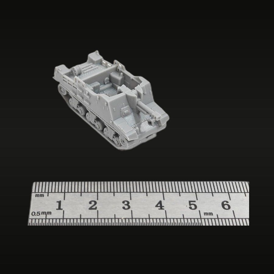 WWII Canadian Sexton Self-Propelled Gun 1/144 Resin Vehicle Kit - unpainted resin model kit