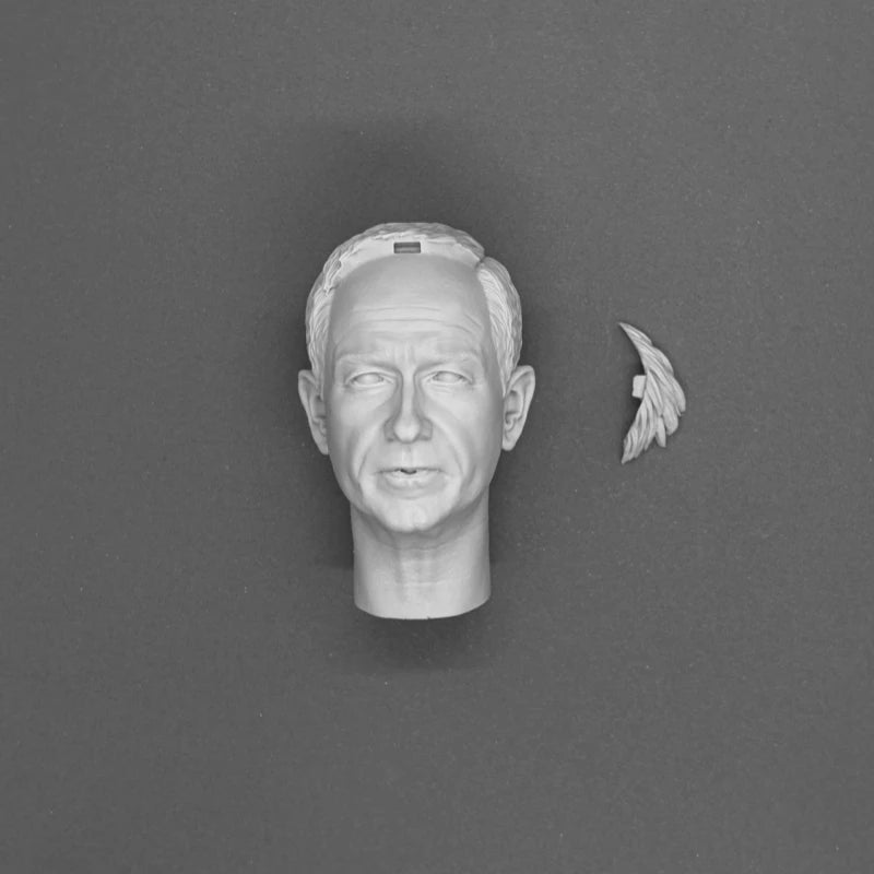 1/6 Scale Resin Diecast Head Sculpture Model Film Characters Head Carving Fit 12'' Action Figure Unassembled Unpainted