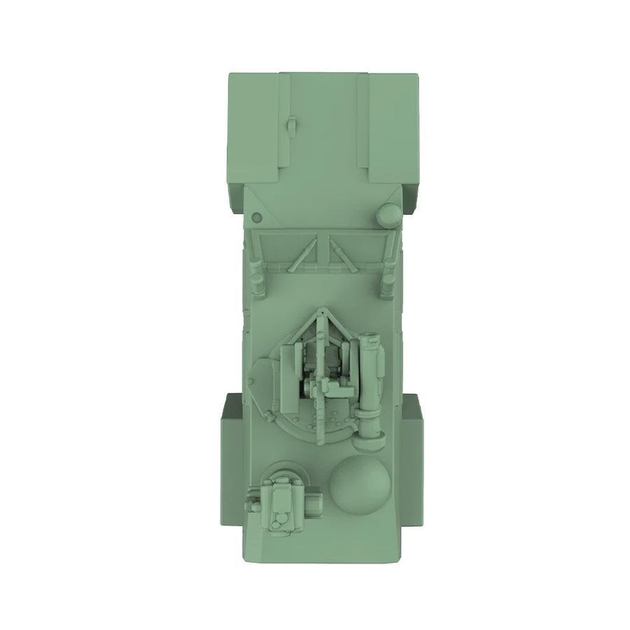 Modern Light Armored Scout Vehicle with Remote Weapon Station 1/56 Resin Vehicle Kit - resin model view 2