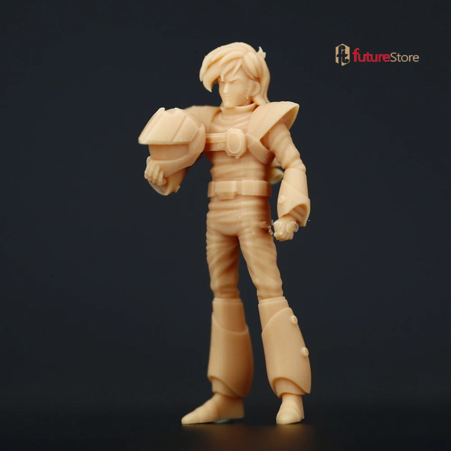 Sci-Fi Soldiers Mixed Set of 5 Anime Style 28mm Resin Figure Kit - resin model view 2