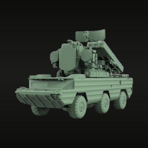 WWII German Osa-AK Self-Propelled Anti-Aircraft 1/56 Resin Model Kit