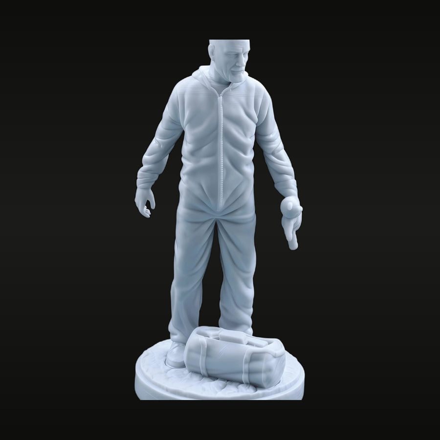 Sci-Fi Hazmat Operative 1/24 Resin Figure Kit - unpainted resin model kit