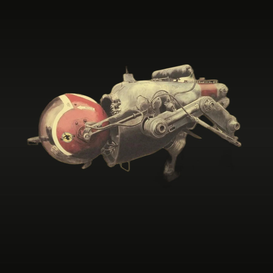 Steampunk Mechanical Camel with Brass Engine 1/20 Resin Accessory Kit - unpainted resin model kit