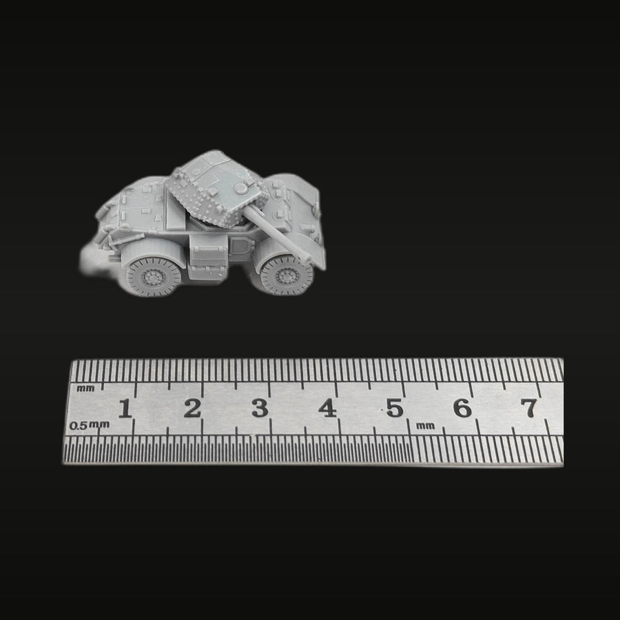 WWII British Staghound Mk III Armored Car 1/144 Resin Vehicle Kit - unpainted resin model kit