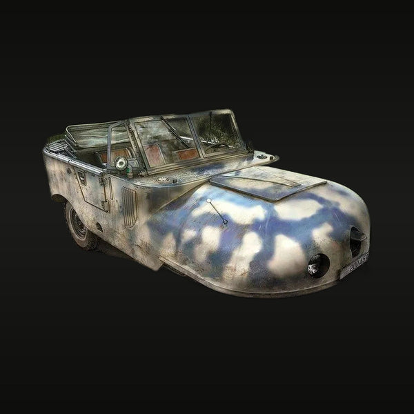 WWII German Schwimmwagen Type 166 1/35 Resin Vehicle Kit