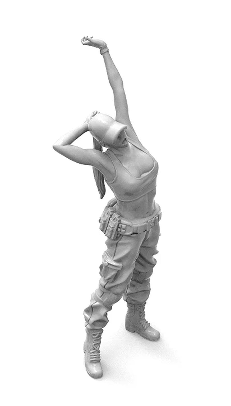 1:35 Model Kit Resin Kit 35655 Girl'S in Action