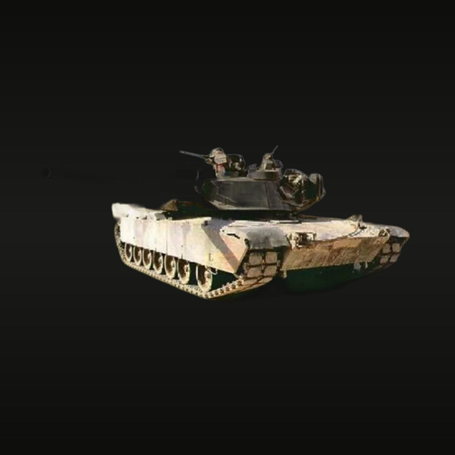 US M1A1 Abrams Main Battle Tank Gulf War 1/35 Resin Vehicle Kit - resin model view 2