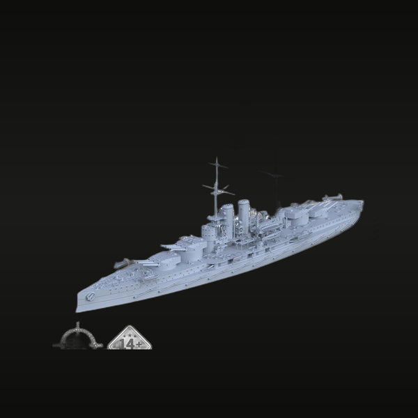 SMS Viribus Unitis Battleship 1/700 Resin Model Kit