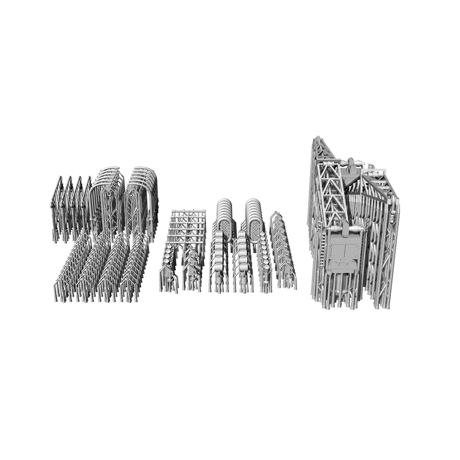 LY019 1/350 1/400 1/144 1/200 Model Upgrade Parts British Cruiser (Telescope/Searchlight/Director/Life Buoy/Crane/Small CRANE)