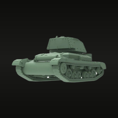 British A9 Cruiser Tank MkI 1/87 Resin Model Kit