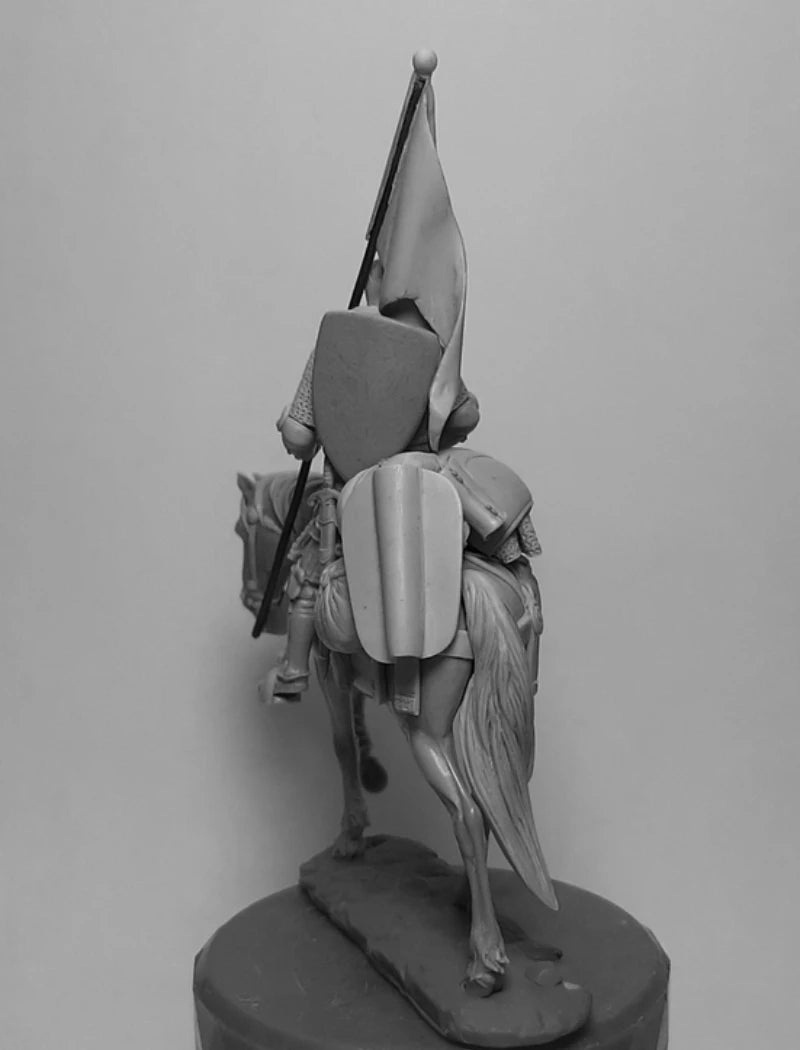 1/32 Scale 54Mm Die-Cast Resin Figure Model Kit Polish Knight Hobby Miniature Toys Unassembled Unpainted DIY Diorama
